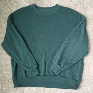 American Eagle Green Sweatshirt